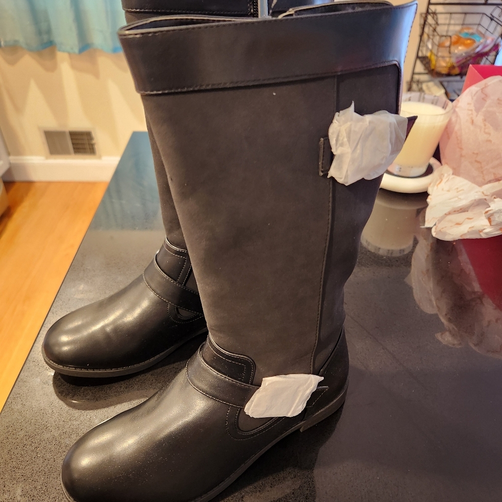 NINA Girls leather boots